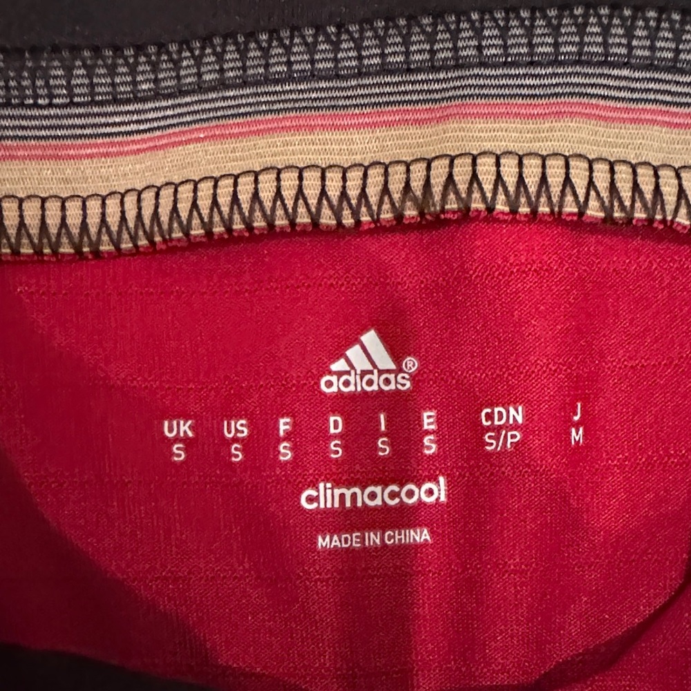 Adidas Black and Red Striped German Soccer Jersey - Picture 3 of 4